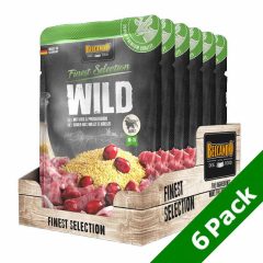   BELCANDO kutya alutasakos Vadhús+Köles+Vörös áfonya 6x300g