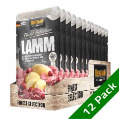   BELCANDO kutya alutasakos Bárányhús+Burgonya+Tőzegáfonya 12x125g