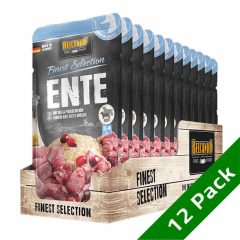   BELCANDO kutya alutasakos Kacsahús+Rizs+Vörösáfonya 12x125g