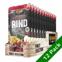 BELCANDO kutya alutasakos Marhahús+Nokedli+Cukkini 12x125g