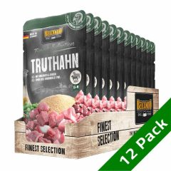 BELCANDO kutya alutasakos Pulykahús+Amarant+Borsó 12x125g