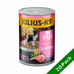 24x400g - KARTON JULIUS K9 kutya konzerv Bárány