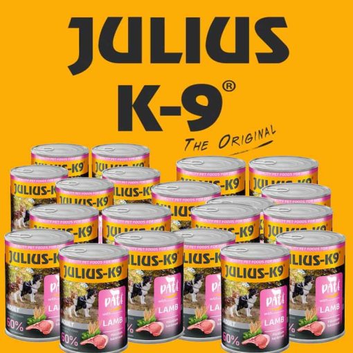 24x400g - KARTON JULIUS K9 kutya konzerv Bárány