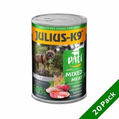 24x400g - KARTON JULIUS K9 kutya konzerv Mixed-Meat