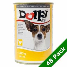48x415g - KARTON DOLLY Dog Konzerv Csirke