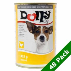 DOLLY Dog Konzerv Csirke 48x415gr