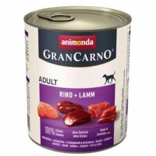 6x400g - KARTON ANIMONDA GRANCARNO Adult Marha+Bárány konzerv kutyáknak
