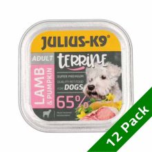 12x150g - KARTON JULIUS K9 kutya alutálkás Bárány+Sütőtök