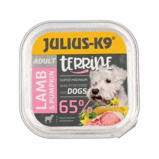 JULIUS K9 kutya alutálkás Bárány+Sütőtök 12x150g