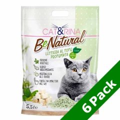   6 x 5,5L - KARTON CAT RINA PRÉMIUM TOFU macskaalom Zöld tea illattal