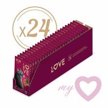 24x85g - KARTON MY LOVE macska Adult Marha ízletes szószban Alutasakos Macskaeledel
