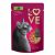   24x85g - KARTON MY LOVE macska Adult Marha ízletes szószban Alutasakos Macskaeledel